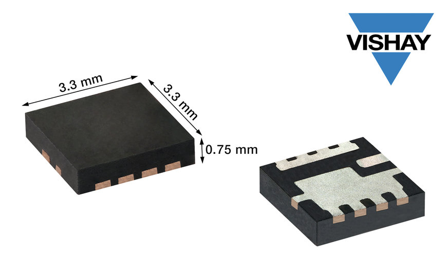 Vishay Intertechnology 30 V N-Channel MOSFET With Source Flip Technology Delivers Best in Class RDS(ON) Down to 0.71 mΩ in PowerPAK® 1212-F
